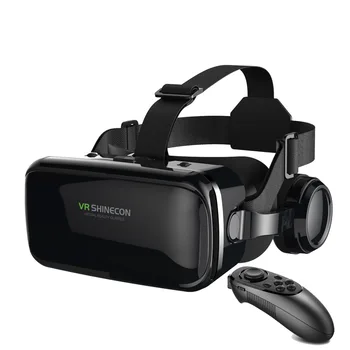 

VR Shinecon Virtual Reality 3D Glasses For Smartphone Helmet VR Headset Goggles Casque Binoculars Video Game