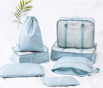 

Multifunction waterproof bag travel storage bags womens traveling stuff for women luggage bags hand bags for women set of 7 2020