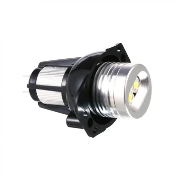 

Aluminum Alloy LED Headlight Angel Eye Halo Ring DC 12-18V 6000K 2000LM For BMW E90 E91