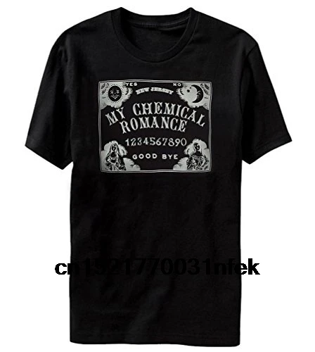 Мужская футболка дешевая Повседневная My Chemical Romance s Spirit Board забавная новинка для
