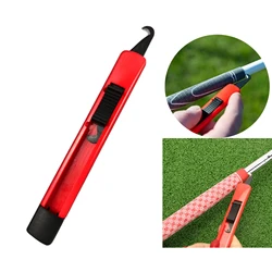 Steel Hook Blade for Golf Club Re-Gripping, Retractable Razor Knife with Comfort Grip Shingle Cutter Roofing Knife Re-grip Tools