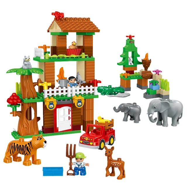 duplo animal train
