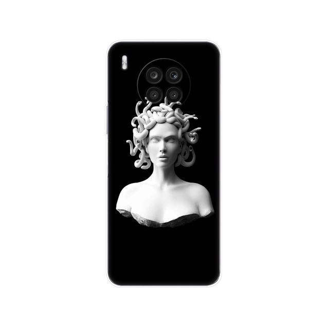 Honor 50 Lite Case 6.67inch Silicon Back Cover Phone Case For Huawei Honor 50 Lite Soft Case TPU Bumper 50Lite Light Funda