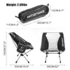 Hitorhike Travel Ultralight Folding Chair Superhard High Load Outdoor Camping Portable Beach Hiking Picnic Seat Fishing Chair ► Photo 3/6