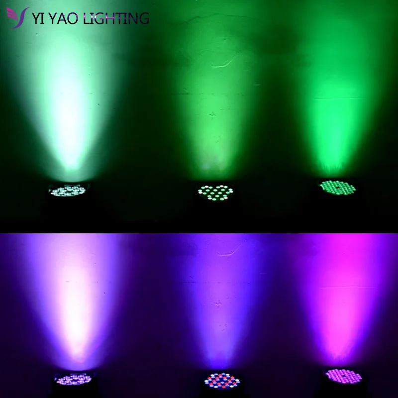 18x12 Вт RGBW 4в1 Luce Della Lavata Di Lusso контроллер DMX Led плоский Par Luci Dj|Эффект освещения сцены| |