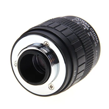 

35mm F/1.7 C-Mount Lens Prime Lens with Adapter Ring for PanasOnic Olympus Camera