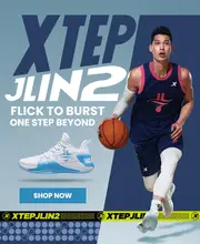 Xtep JLIN2 New Style Men Professional Basketball Shoes Cushion Reflective Sneaker 979419120035
