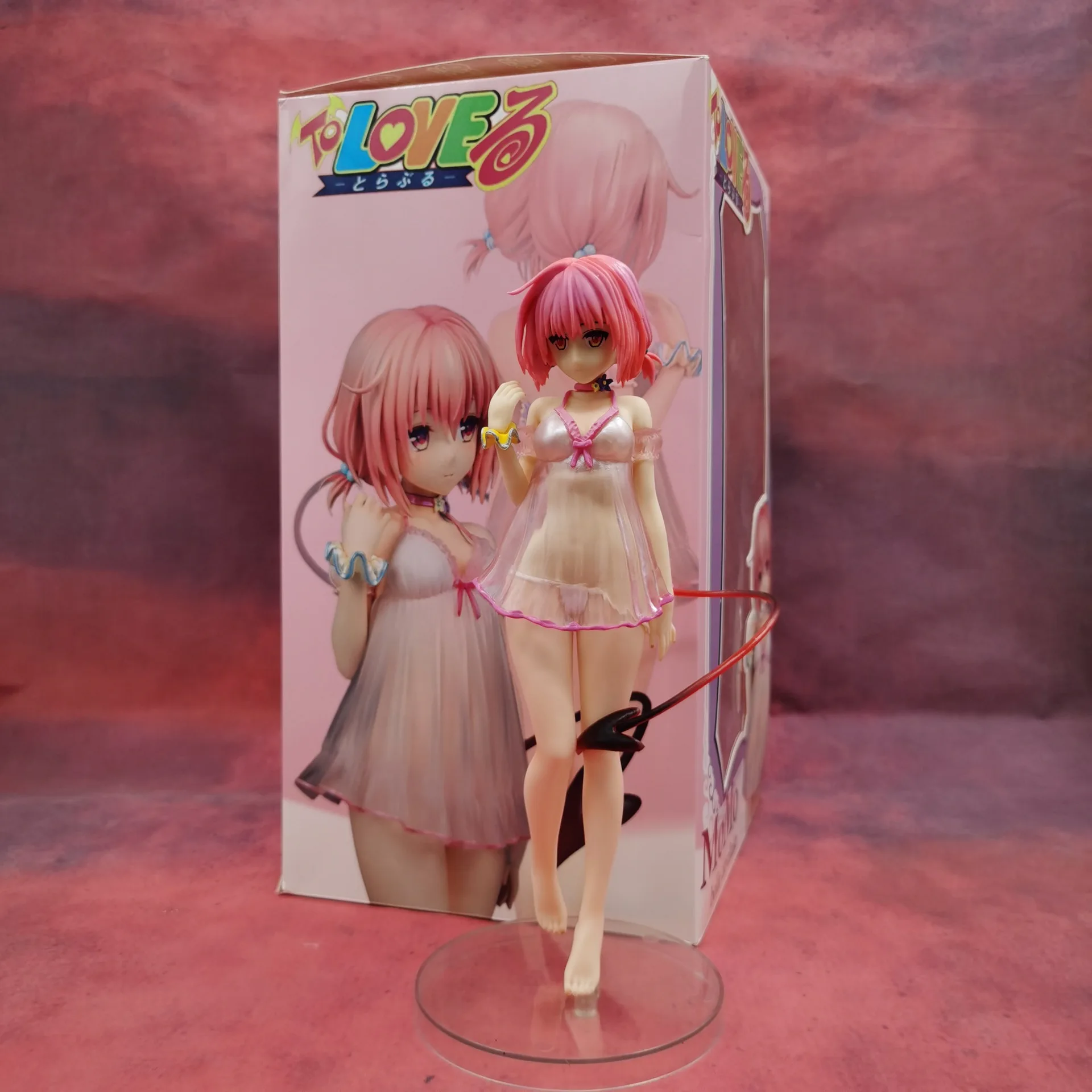 To Love-Ru Dark Аниме фигурки Momo Belia Deviluke Babydoll Ver. Привлекательная Девушка ПВХ