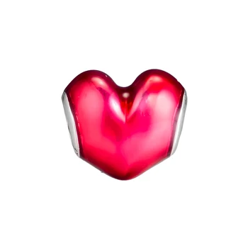 

Charms 925 Silver Original Fit Pandora Bracelets Sterling SilverIn My Heart Charm Beads for Women diy Jewelry Making