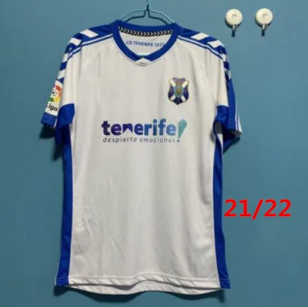21-22 CD Tenerife 3A +++ 2021-22 высокое качество футболка из джерси CAMISETA домашний клубный