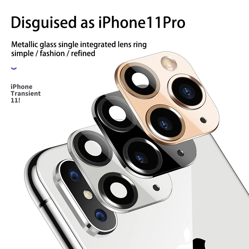 Модифицированный мобильный телефон пленка для объектива iPhone X XS XSMAX