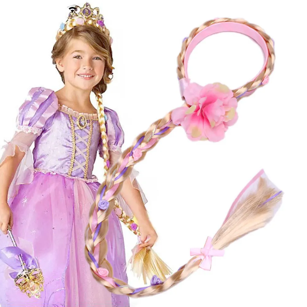 Styles Kids Girls Rapunzel Princess Headband Hair 3 H7432c21316704dd180313cc46dca12996