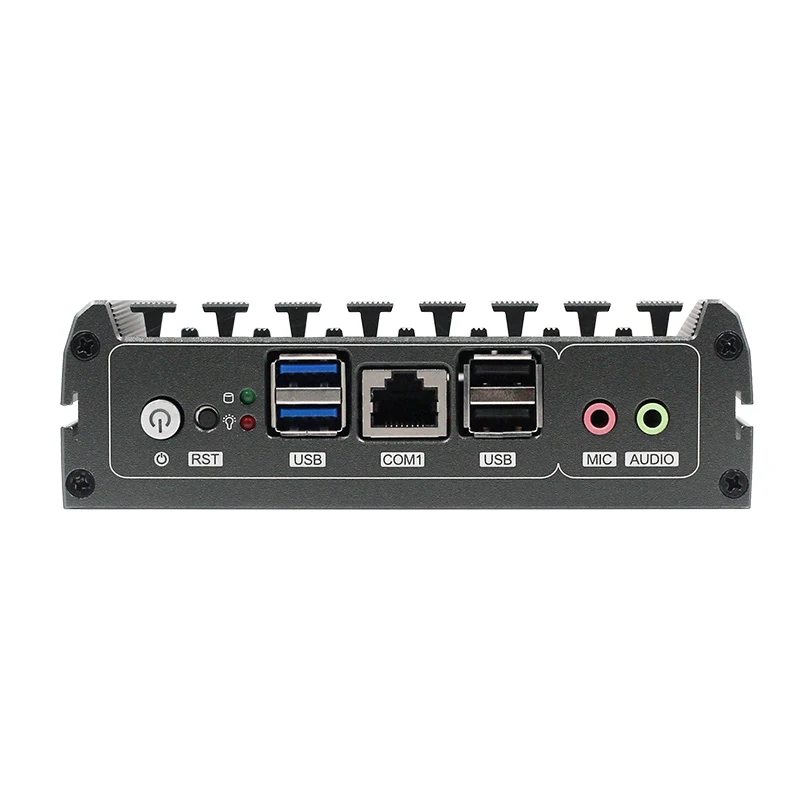 Дизайн Apollo lake N4200 четырехъядерный процессор двойной lan порт Nano тонкий клиент ПК