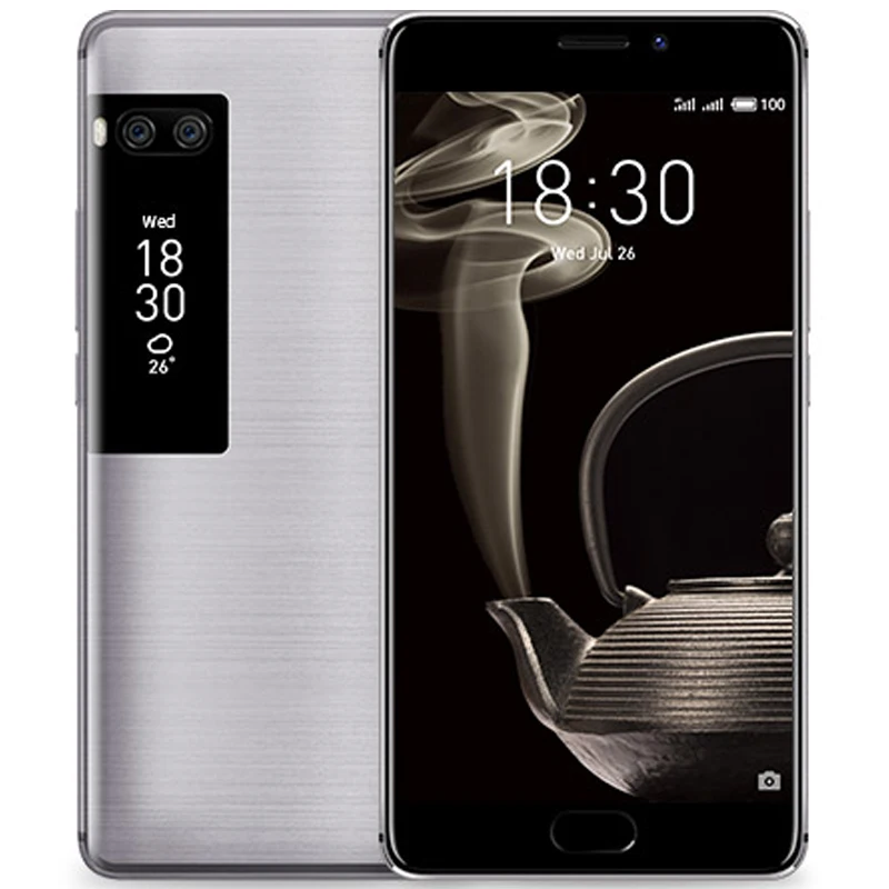 Meizu Pro 7 Plus, 6 ГБ ОЗУ, 128 Гб ПЗУ, Helio X30 Deca Core, 4G LTE, 5,7 дюймов, 1440P экран, двойной, задний, МП, сотовый телефон