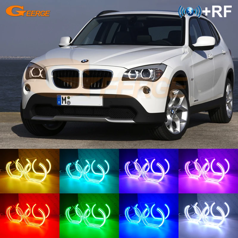 Ксеноновые фары для BMW X1 E84 2009 2015 отличный радиочастотный дистанционный Bluetooth APP DTM