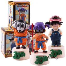 Аниме Dragon Ball 30th Ichiban Kuji F Prize Акира Торияма арале Сон Гоку фигурка ПВХ Коллекционная модель игрушки 3 шт./компл