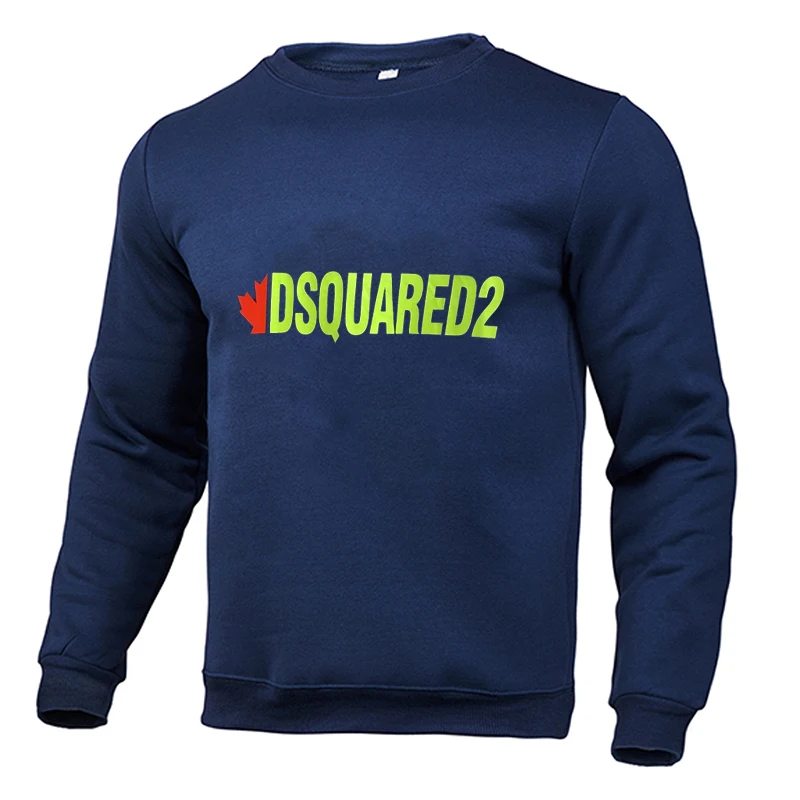 DSQUARED2-sudaderas con letras impresas para hombre y mujer, jersey de Hip Hop de alta calidad, sudadera Harajuku para hombre