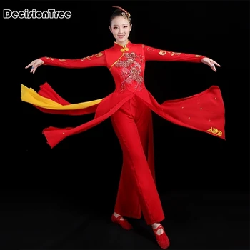 

2020 hanfu news dance costume festival outfits folk dress for wome vintage party stage dancer chinese style vestidos
