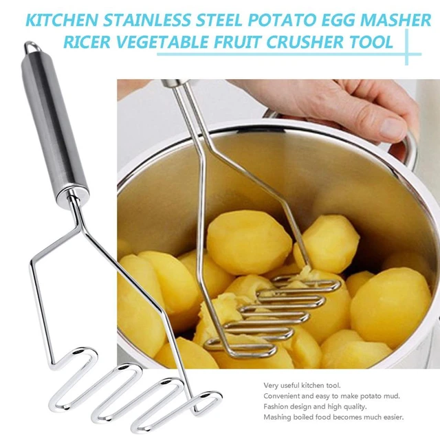 Heavy Duty Potato Masher Kitchen Tool Plastic Pressed Vegetable Masher  Potato Smasher Cooking and Kitchen Gadget - AliExpress