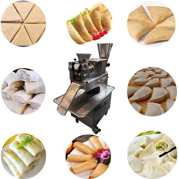 

Kitchen Electric samosa wonton spring roll maker dumpling making machine