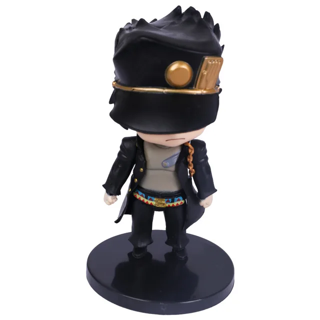 Anime Jojo Bizarre Adventure Figure Kujo Jotaro Figurine Josuke Kakyoin Action Figure Model Toy Doll Gifts for Children only one