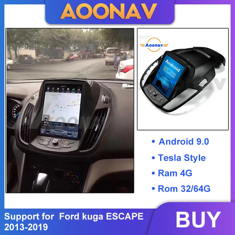 Автомагнитола 2din на Android мультимедийный проигрыватель для Ford kuga ESCAPE 2013 2018