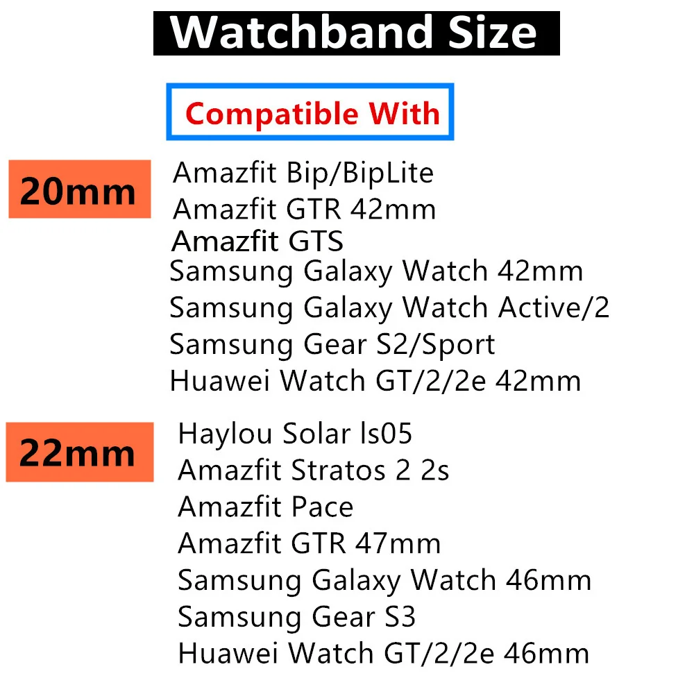 Ремешок силиконовый для Samsung Galaxy Watch 46 мм 42 спортивный браслет Gear S3 Frontier/Classic active 2