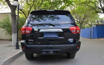 

Fit For Toyota Sequoia 2008-2015 Car Decoration ABS Plastic Paint Painting Color Rear Trunk Roof Spoiler