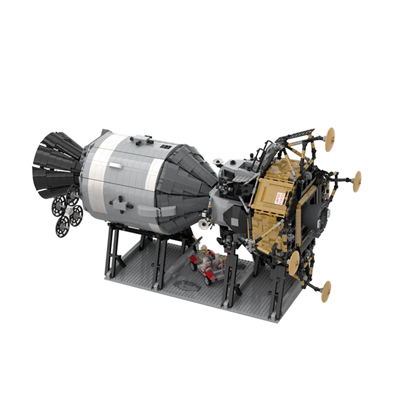 DIY MOC строительные блоки совместимы с 26457 Apollo 11 Звездные войны модель космического аппарата подарок на день рождения игрушки для детей C271 - Цвет: C271
