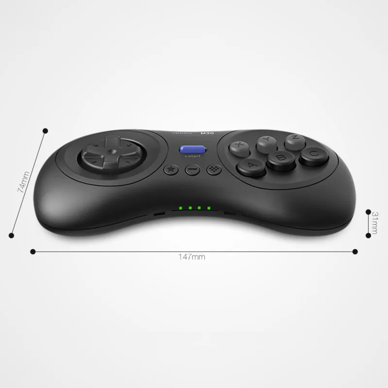 8BitDo M30 беспроводной Bluetooth геймпад контроллер для sega Genesis ...