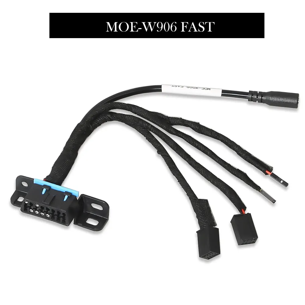 Для Mercedes замки OBD Тесты линия 7 шт. для W209/W211/W906/W169/W208/W202/W210/W639 EZS кабель работает с программатор VVDI MB Tool