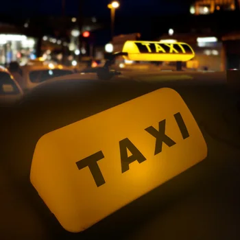 

Indicator Roof Sign COB Cab Bright Led Waterproof Taxi Top Light Universal Signal Lamp Car ABS Accessories 12V
