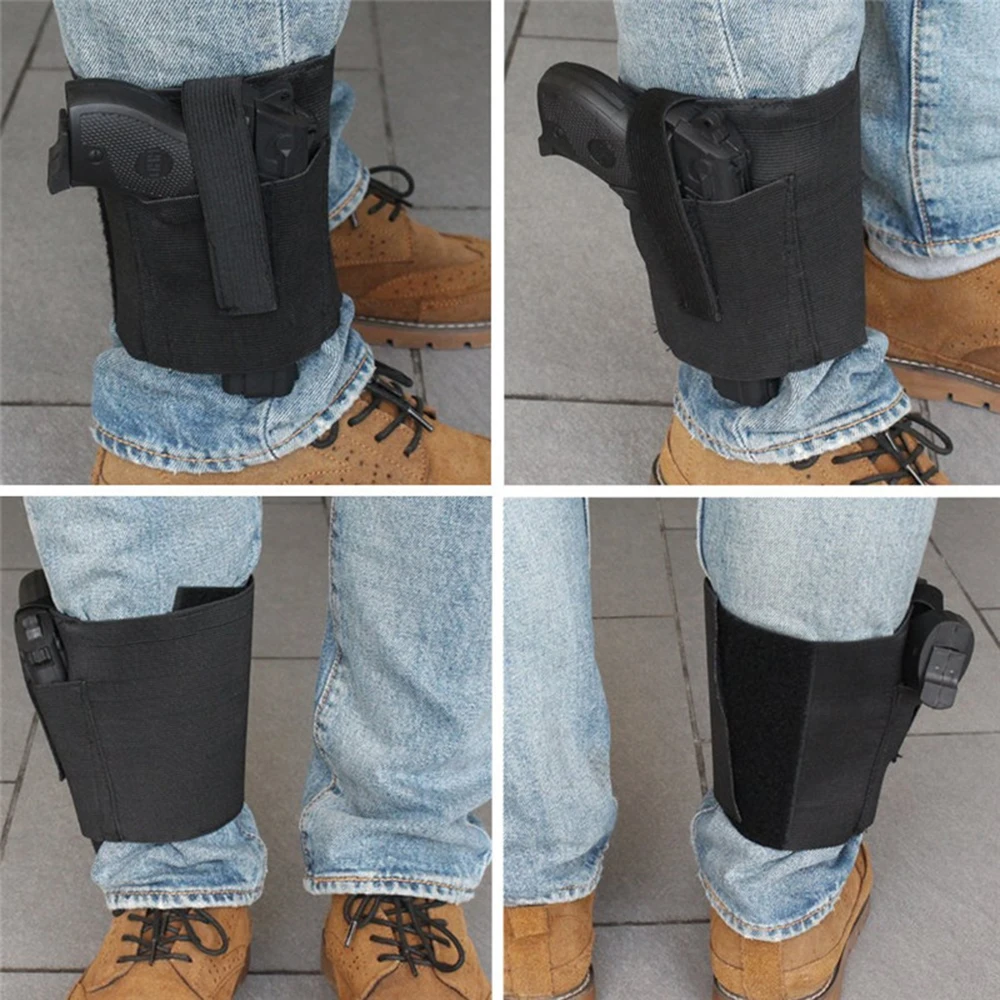 Ankle Holster with Padding Retention Carry with Elastic Secure Strap G