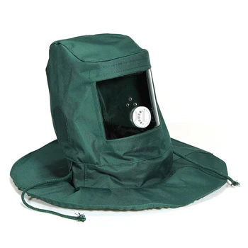 

Sand Blasting Hood Abrasive Sandblaster Mask Cap Wind Dust Anti Protective Tool