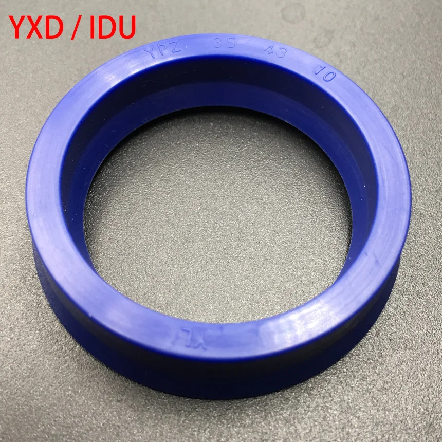 

YXD IDU 320*344*24 320x344x24 330*354*24 330x354x24 Blue Hydraulic Cylinder TPU Piston Rod Grooved U Lip O Ring Gasket Oil Seal