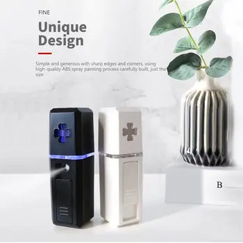 

Steam Face Humidifier Water Meter USB Charging Nano Spray Handheld Cold Spray Beauty Instruments