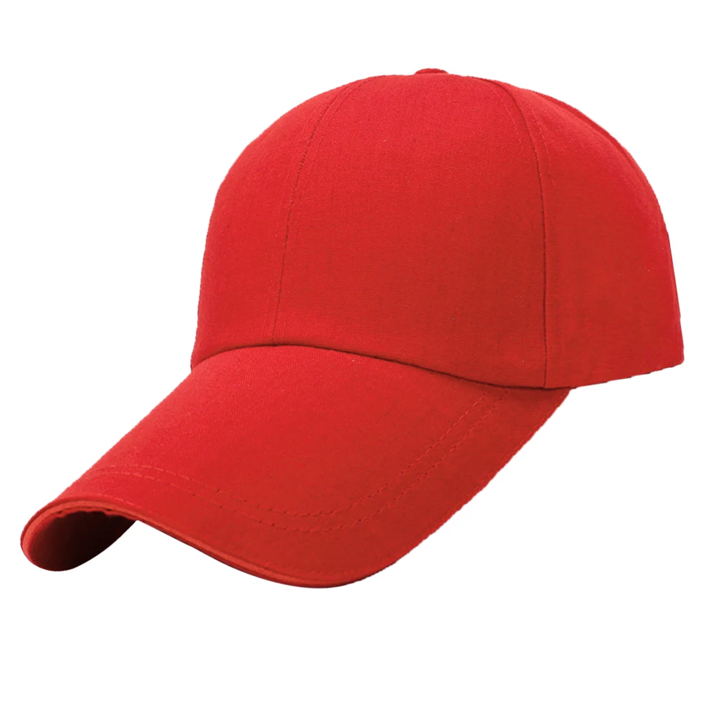 Stylish Plain Solid Stylish Baseball Cap Men’s Women’s Adults Sports Summer Sun Hat