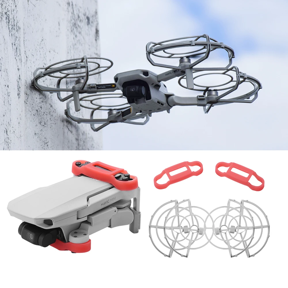 Держатель пропеллера защитное кольцо закрытый стабилизатор для DJI Mavic Mini 4726
