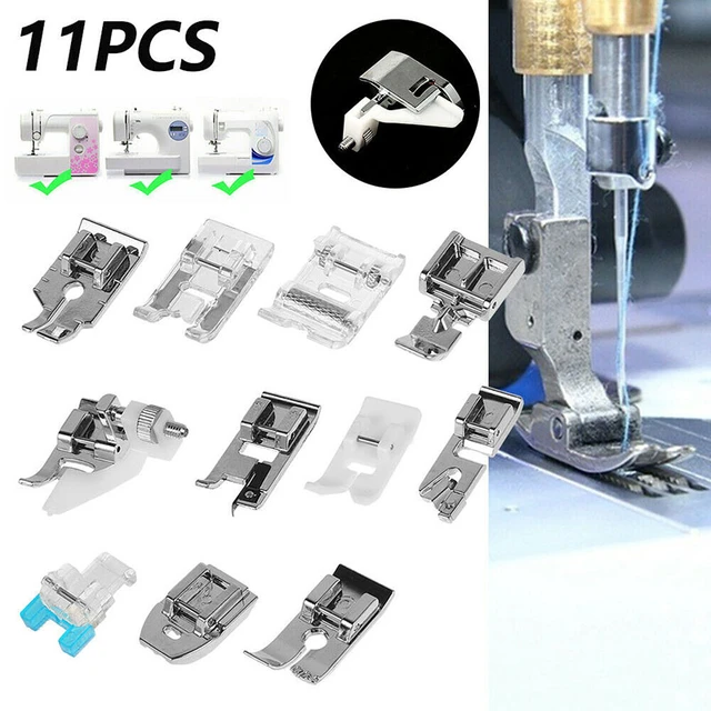 11pcs Multifunction Presser Foot Spare Parts Accessories for Sewing Machine Brother Singer Sewing Tools & Accessory