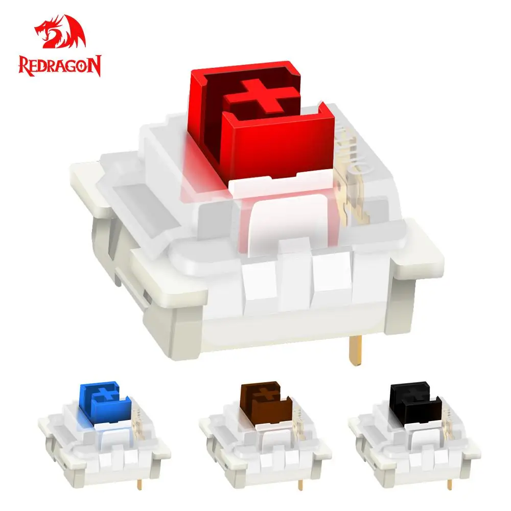 REDRAGON SMD RGB Outemu MX низкопрофильный переключатель 3-Контактный кличный линейный