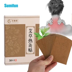30Pcs=1box Wormwood Muscle Pain Patch Cervical Spondylosis Treatment Moxibustion Plaster for Neck Shoulder Knee Joint Back C2703