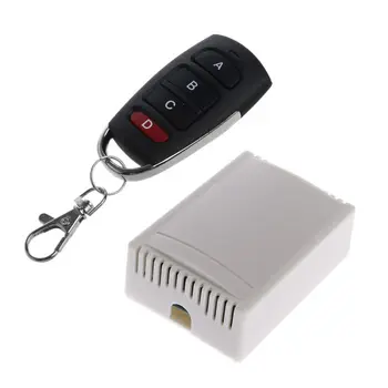 

12V 4CH Channel Relay Wireless RF Remote Control Switch 2 Transmitter+Receiver L41F