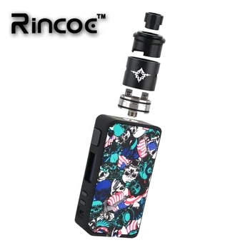 

Original Rincoe Manto pro 228W RDA Vape Mod Kit fit 18650 Battery with TC/ VW/ Bypass Mode E-cigarette Atomizer Vapor