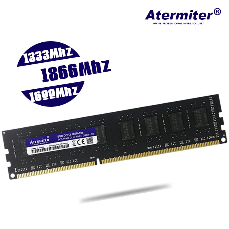 DDR3 8GB 4GB 2GB PC3 1333 1600 1866 1333MHZ 1600MHZ 1866MHZ 12800 10600 2G 4G 8G PC Memory RAM Memoria Module Computer Desktop PC Store Categories RAM Server Memory