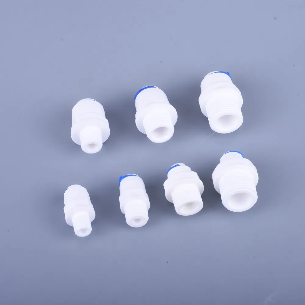 H7434c915f5d248ebbf8f93b9c810eee5I 10 szt. Szybkie złącze-proste gwint zewnętrzny rodzina filtr wody pitnej filtr RO system odwróconej osmozy