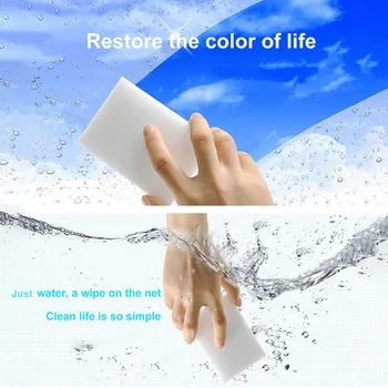 

High Quality 50 Pcs Multi-functional Magic Sponge Eraser Cleaner Cleaning 100 x 60 x 20mm MD88