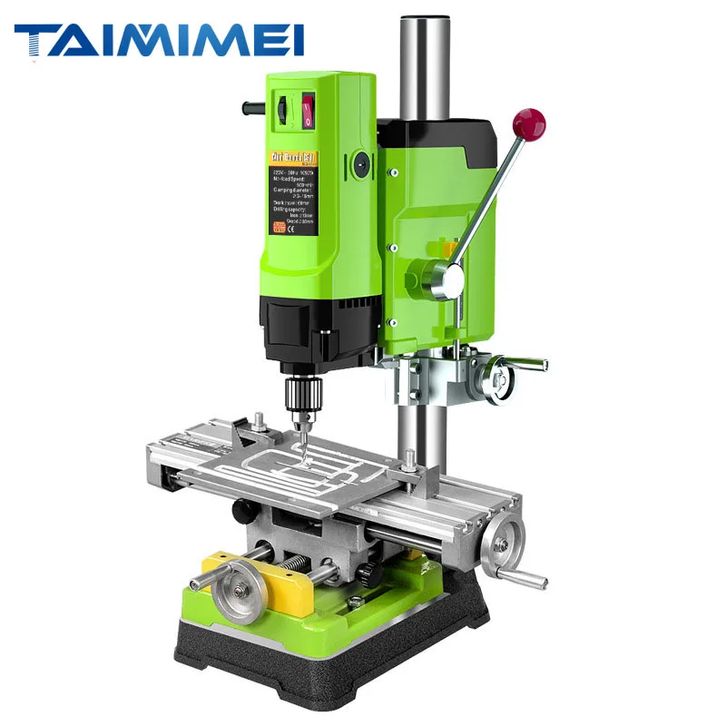 TAIMIMEI Mini Bench Drill Bench Drilling Machine Variable Speed Drilling Chuck 1-16mm For DIY Wood Metal Electric Tools