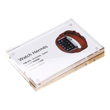 Популярный самолет магнит 70x100 мм акриловый ценник стенд для чего-либо цифровой электронный продукт как Цена билетов дисплей