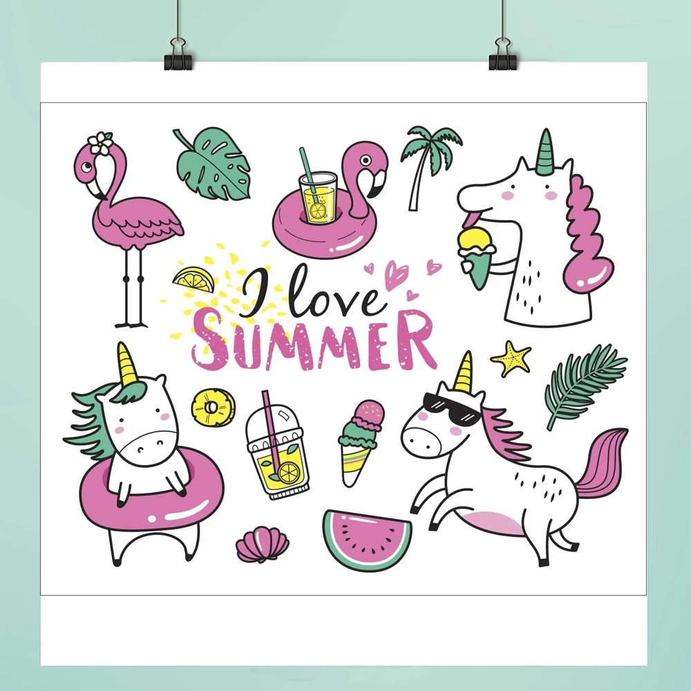 

Beach party Clear Stamps For DIY Scrapbooking/Card Making/Album Decorative Rubber Stamp Crafts