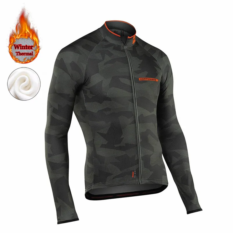 Northwave зимний термальный шерстяной пуловер для профессиональной команды, куртки для велоспорта, теплая велосипедная одежда для горного велосипеда - Цвет: 2